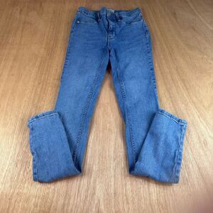 Free People Women’s Blue Jeans Size W25R Skinny Medium Wash Denim